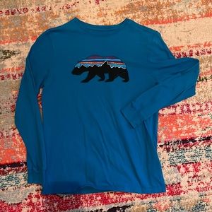 Boys L long-sleeved Patagonia T-shirt